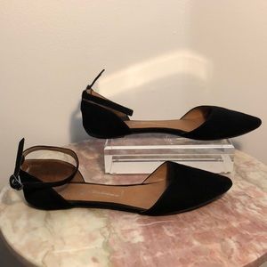 Size 8.5 Jeffrey Campbell “Lovins” D’orsay Flats